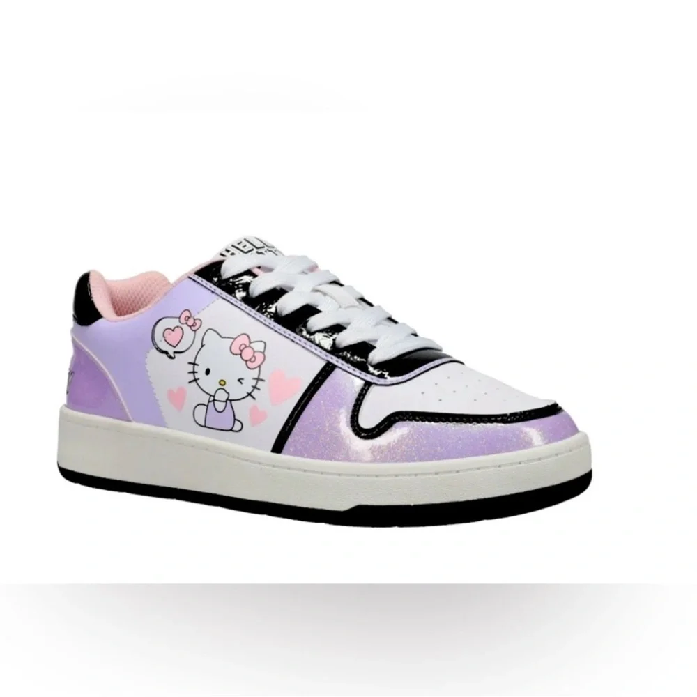 🩷 Hello Kitty by Sanrio Women's Pink Casual Court Sneakers, NWT PICK YOUR SIZE